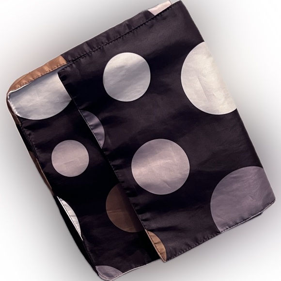 MYCRA PAC Polka Dot Rain Jacket, Black, Grey & Tan. Matching pouch/strap 6/8 EUC - Picture 8 of 17